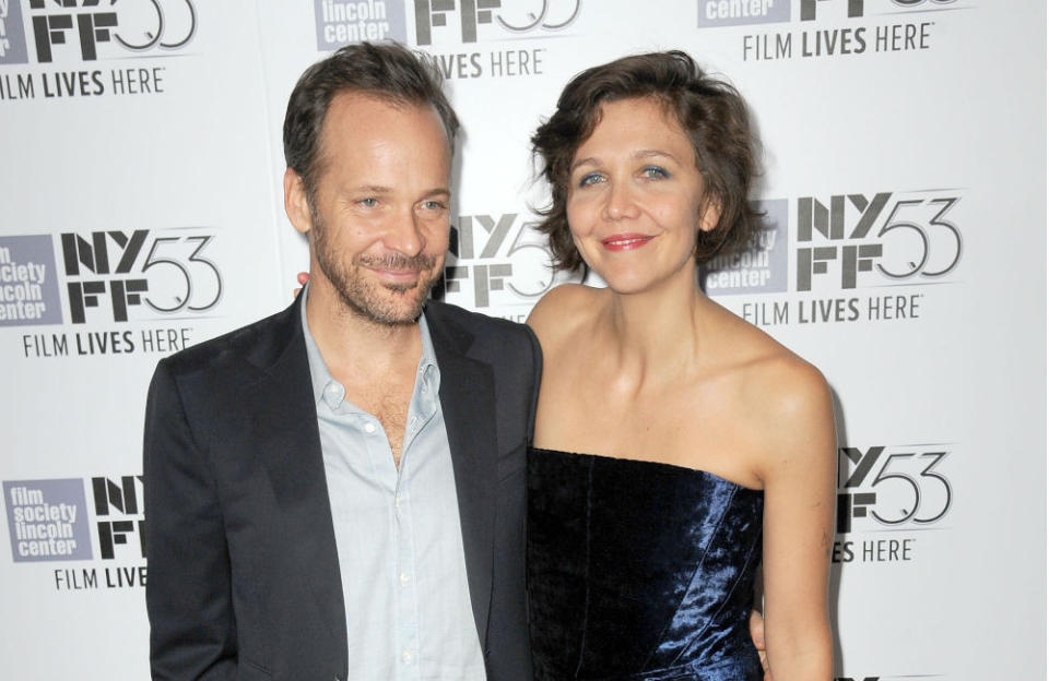 Maggie Gyllenhaal has discussed directing her husband credit:Bang Showbiz