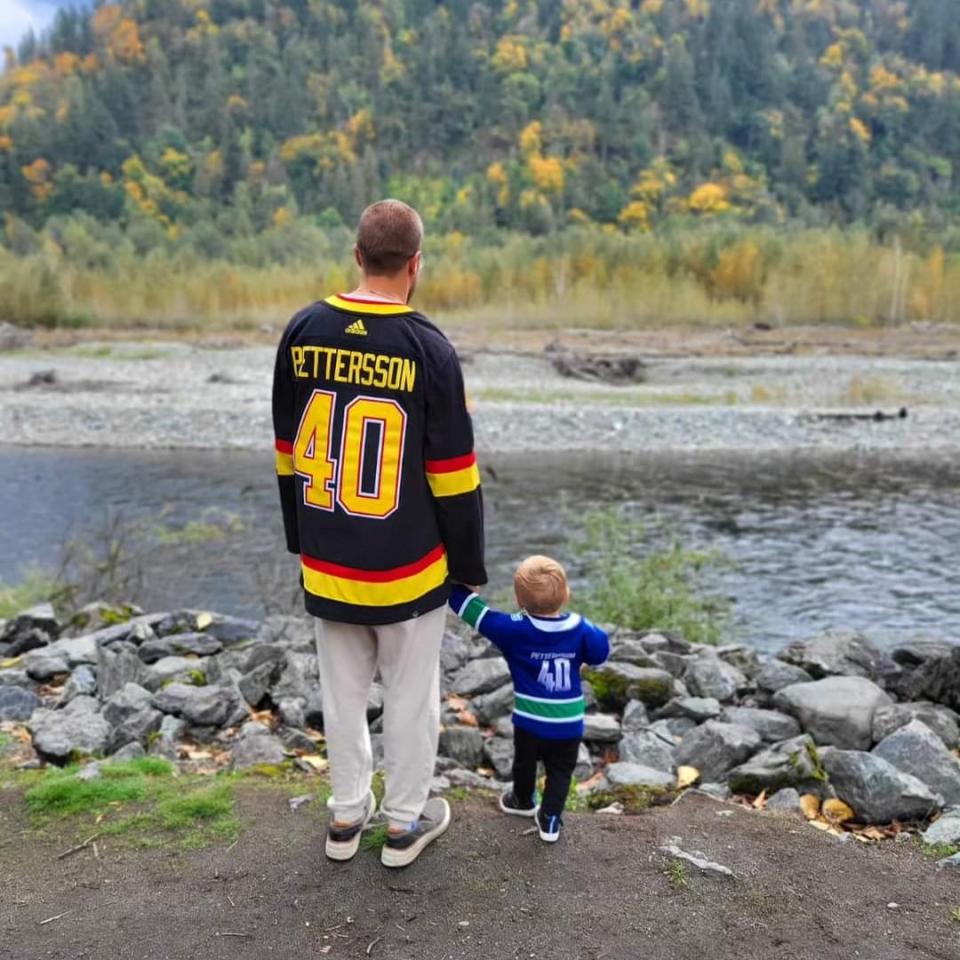 McManus says that Hetzel was a devoted Canucks fan who would even watch the NHL team's games when his son was sleeping.