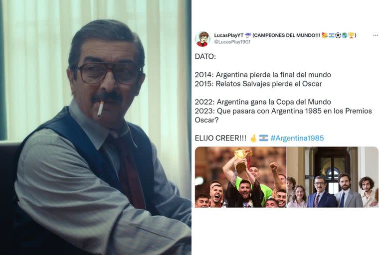 Los memes y las reacciones de los famosos por la nominación de Argentina, 1985 a los Oscar