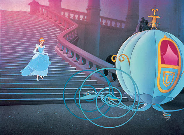 Jimmy Choo brings Cinderella's glass slipper to life