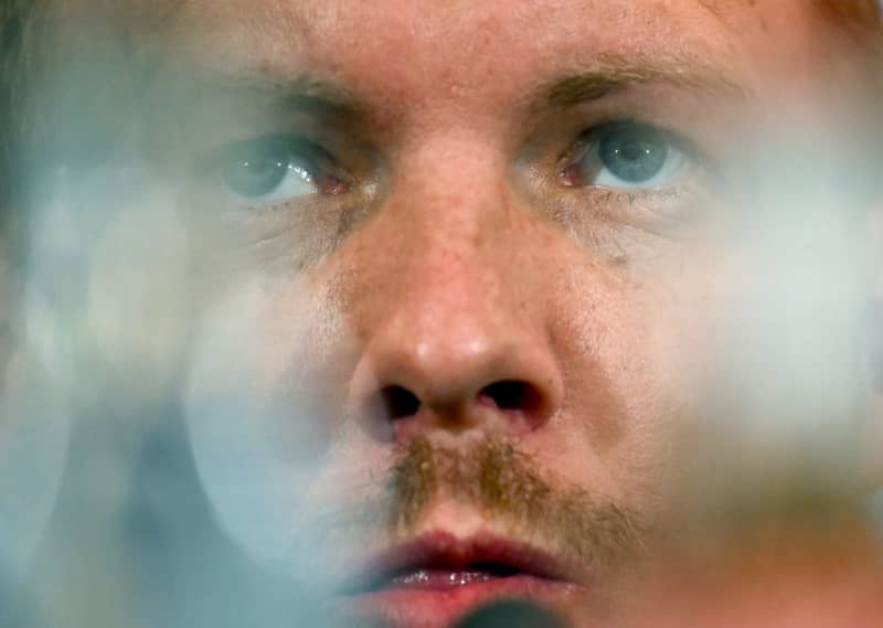 Germany's coach Julian Nagelsmann attends a press conference for the German National soccer team, ahead of the International Friendly soccer match against Netherlands. Arne Dedert/dpa