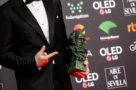 Spanish Film Academy's Goya Awards ceremony in Malaga