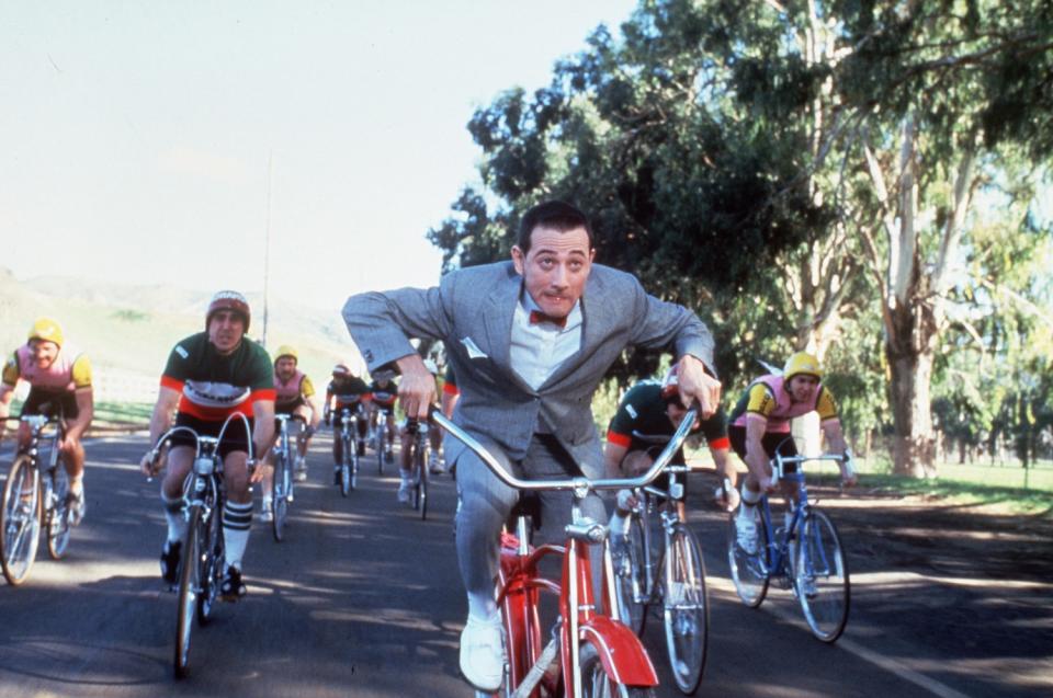 Paul Reubens is Pee-wee Herman in "Pee-wee's Big Adventure."