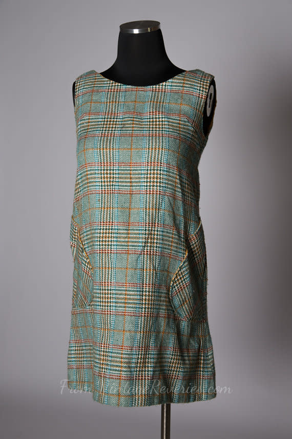 1960s Baby Doll Jumper Dress