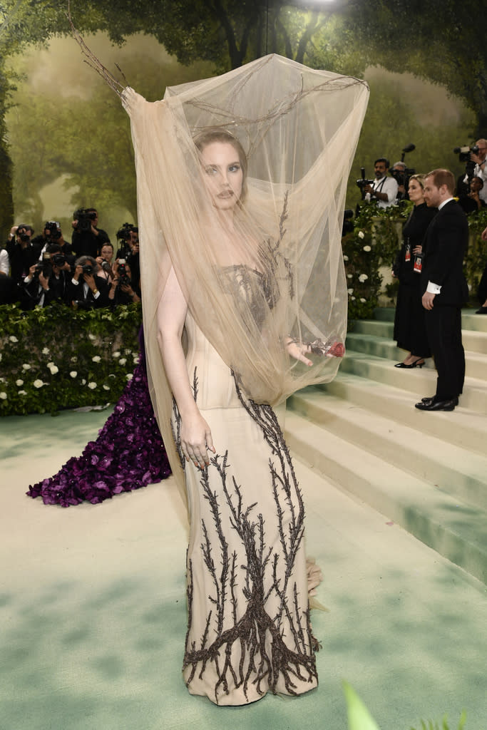 Lana Del Rey attends The Metropolitan Museum of Art's Costume Institute benefit gala.