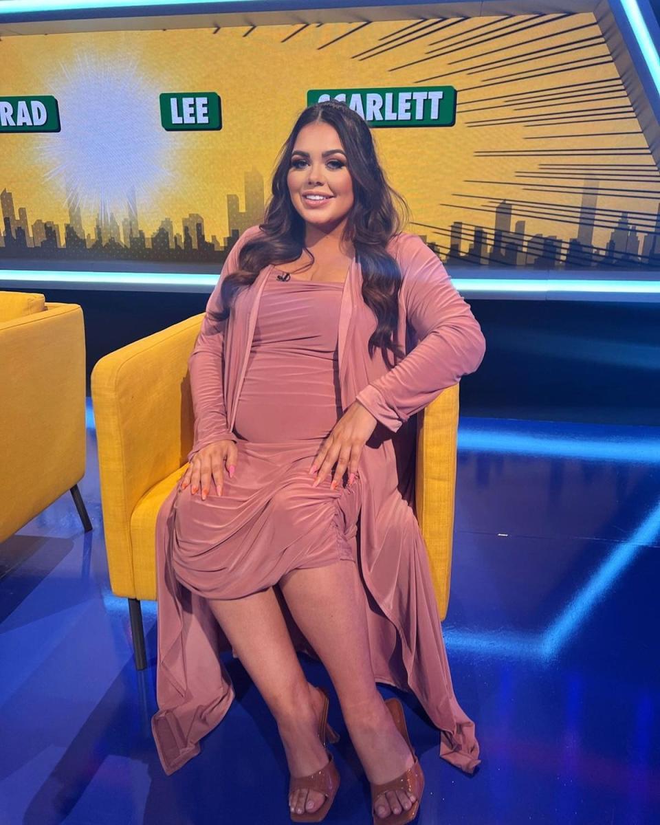 Scarlett Moffatt is said to be ‘gutted’ about having to pull out of filming (Instagram)