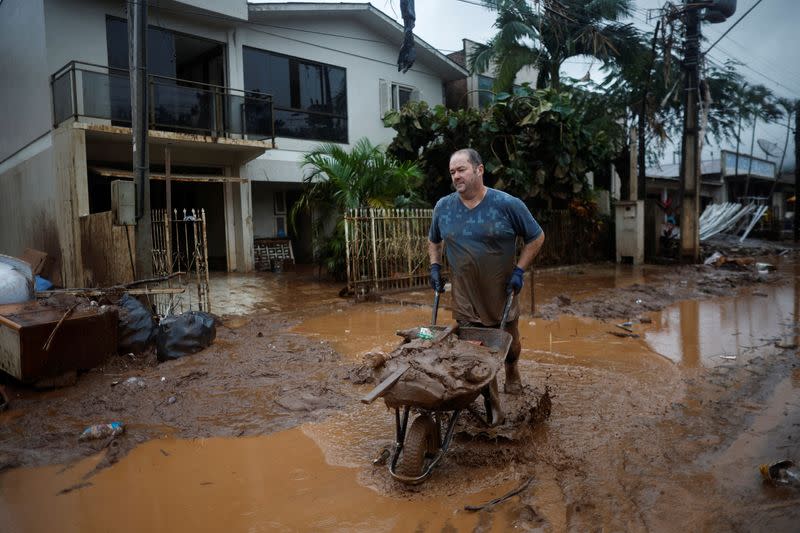 Flooding due to heavy rains in Rio Grande do Sul