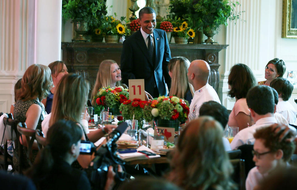 Michelle Obama Hosts Kids State Dinner At White House