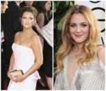 <p>En 2007, Drew Barrymore a fait la couverture des 100 plus belles célébrités du magazine People. Plus récemment, elle nous a éblouis aux Golden Globes dans une robe moulante au décolleté plongeant. (Photo : Getty) </p>