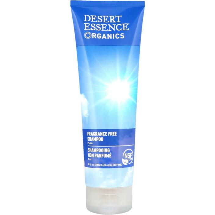 desert essence organics, best fragrance free shampoos