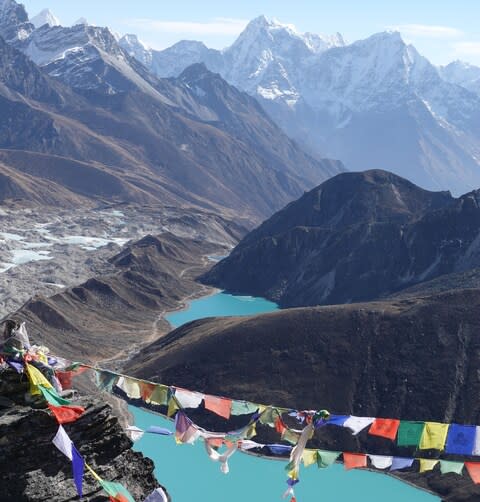 Gokyo Lakes, Everest Region of Nepal, Mountain Kingdoms - Credit: Harry Gray