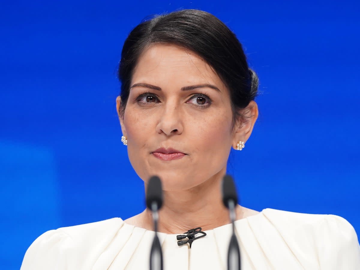 Former home secretary Priti Patel (PA)