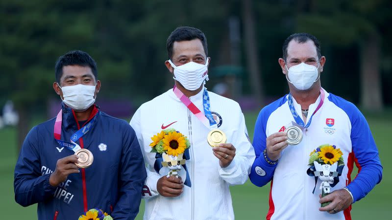 Golf - Men's Individual - Medal Ceremony