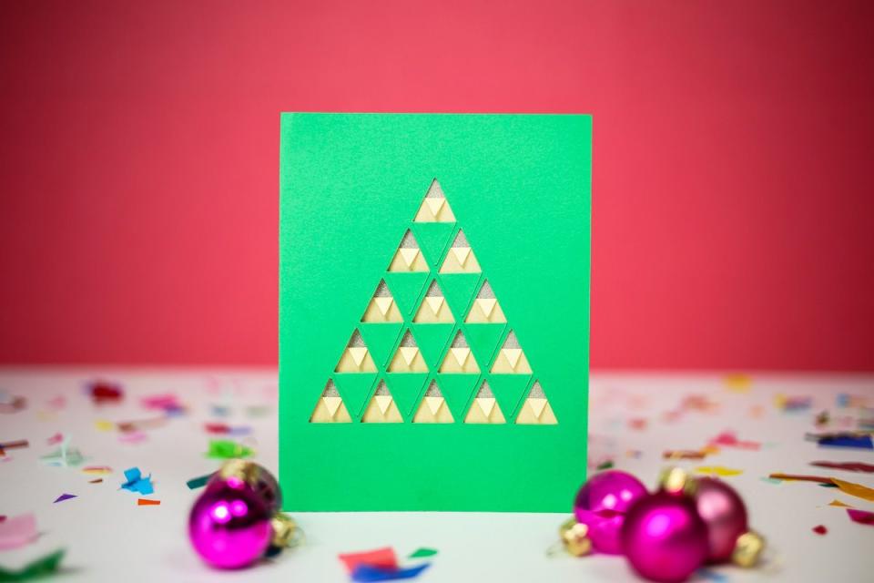 Cut-Out Tree Card