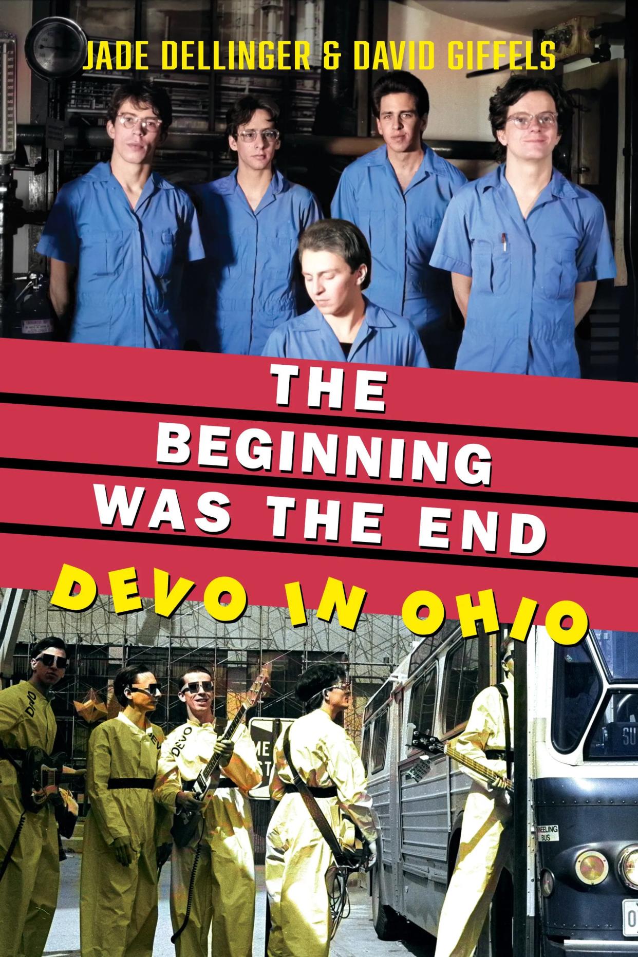 “The Beginning Was the End: Devo in Ohio” is a book from Jade Dellinger and David Giffels.