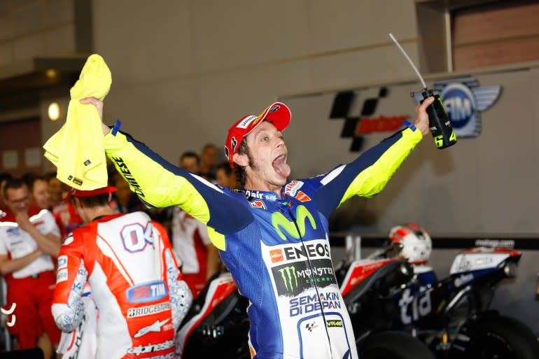 Rossi Wins