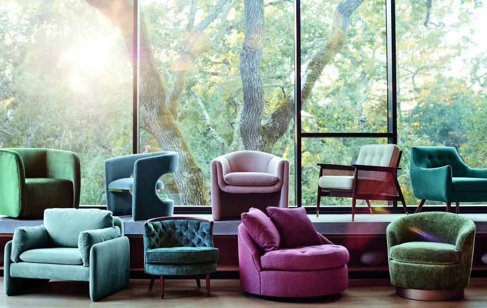 The made-to-order upholstered chairs? We want one of each.