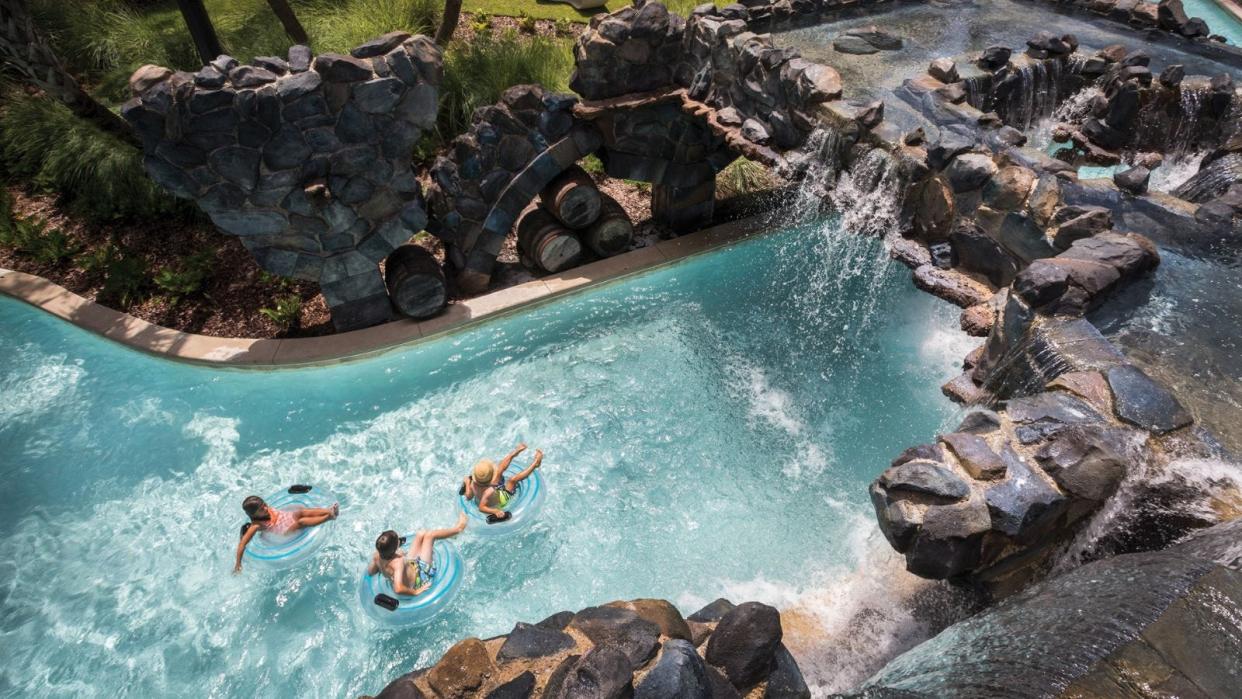 Lazy river at the Four Seasons Resort Orlando.