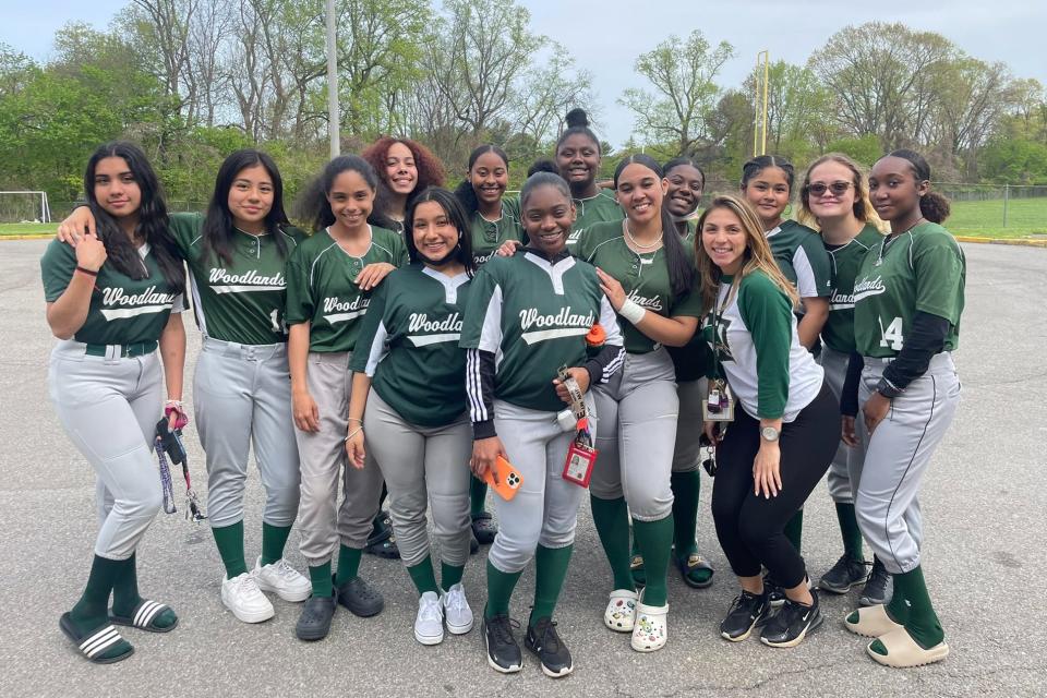 Woodlands' 45-29 win over Poughkeepsie on Tuesday night was one for the state softball record books.