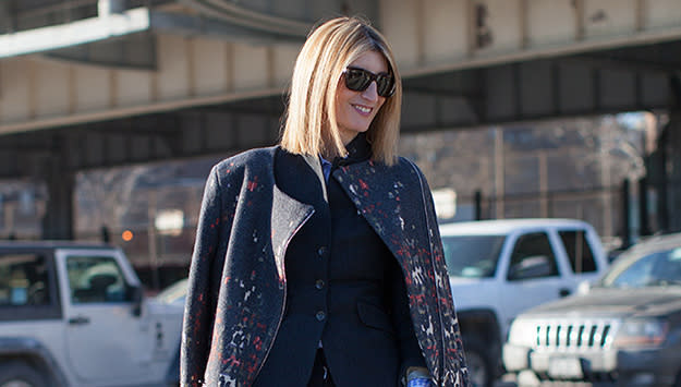 Street style New York Fashion Week