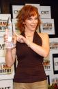 <p>If one thing’s for sure, Reba is the queen of changing up her hair. Here, the singer is shown rocking a piecey cut after winning the Johnny Cash Visionary Award in 2004.</p>