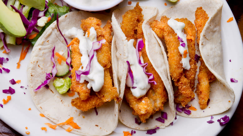 fish tacos with cabbage