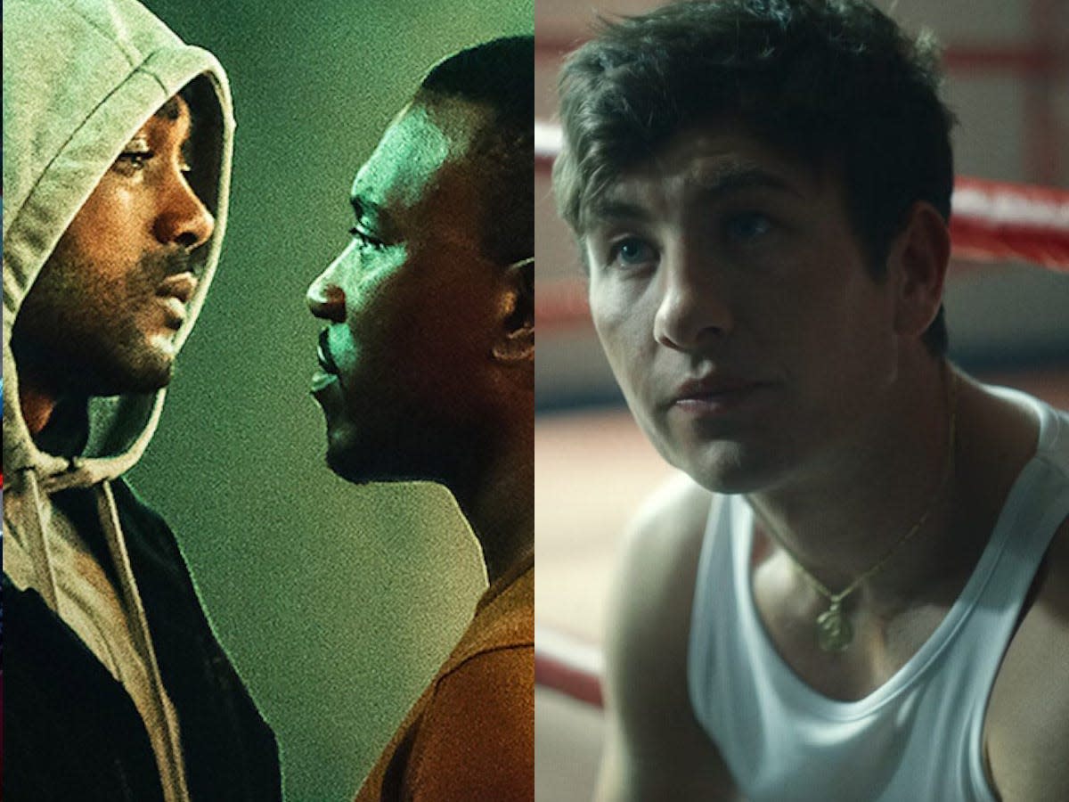 Kane Robinson as Sully, Ashley Walters as Dushane, and Barry Keoghan as Jonny in "Top Boy."