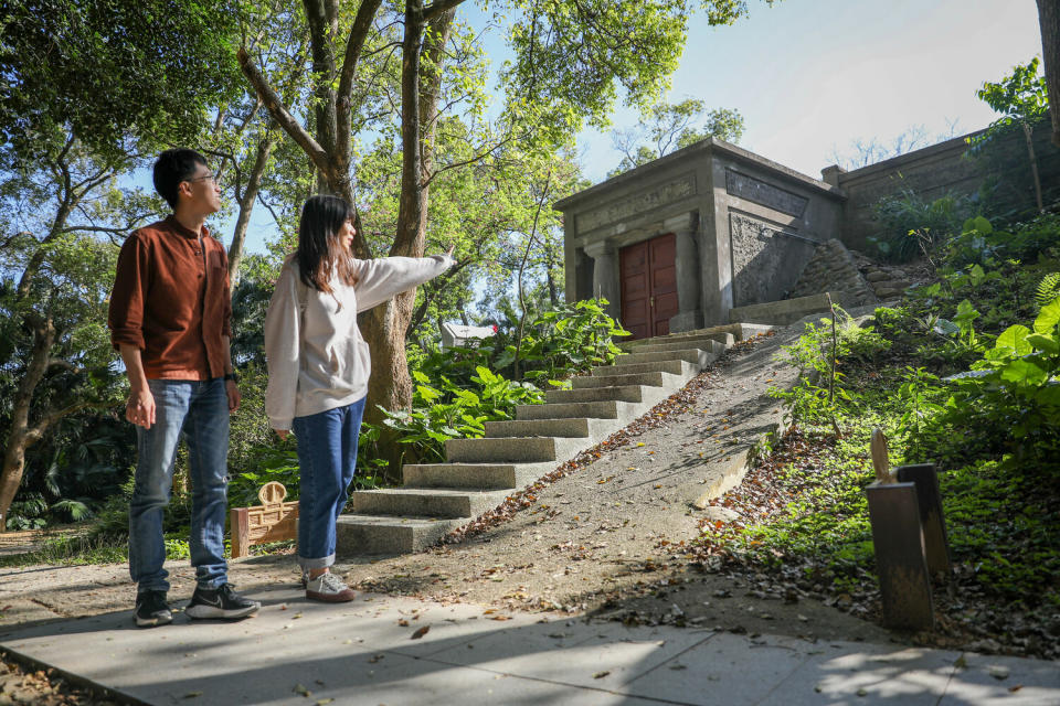 中和區自強公園瑞穗配水池。   圖：新北市景觀處提供