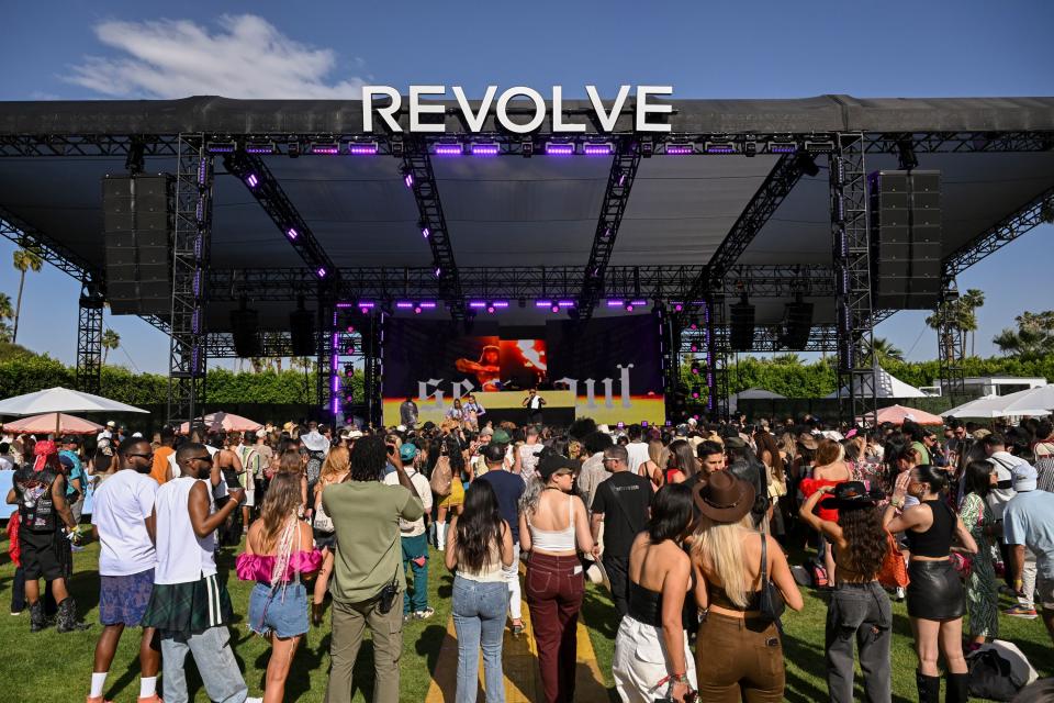 <h1 class="title">Revolve Festival: The Seventh Annual Fashion, Music and Lifestyle Event</h1><cite class="credit">Gilbert Flores/Getty Images</cite>