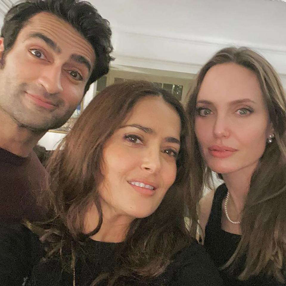 Kumail, Salma & Angelina 