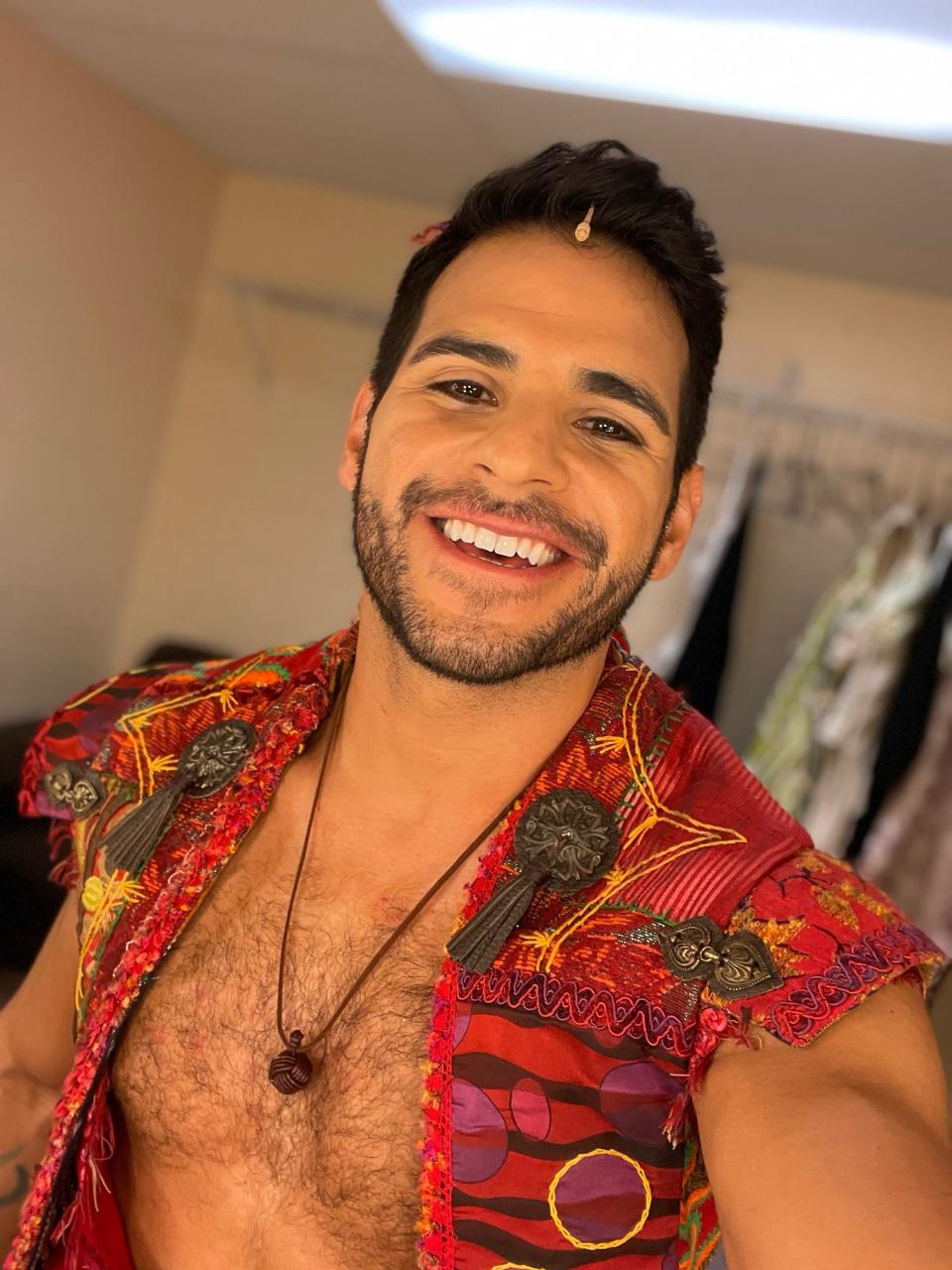 Edward Cuellar is excited to return to his early stomping grounds as part of the cast of the Broadway touring company of Disney’s “Aladdin” in Fresno.