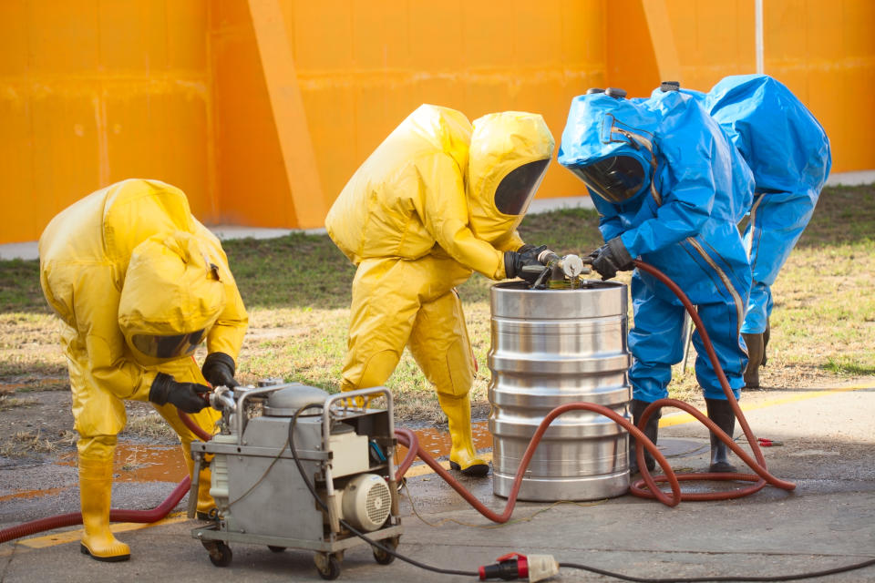 Median annual salary: $38,200. You might need to get rid of asbestos one day and radioactive or nuclear waste the next. All you need is a high school diploma or GED, and be okay with spending your days with toxic waste. (Getty)