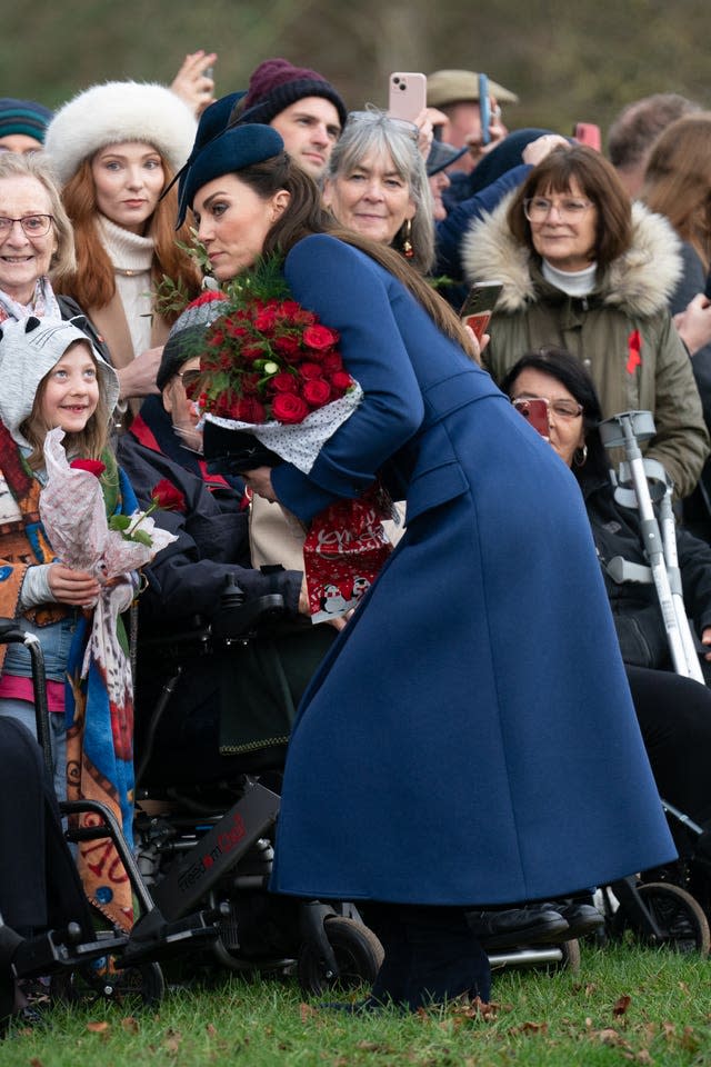 Royals attends Christmas Day Church service