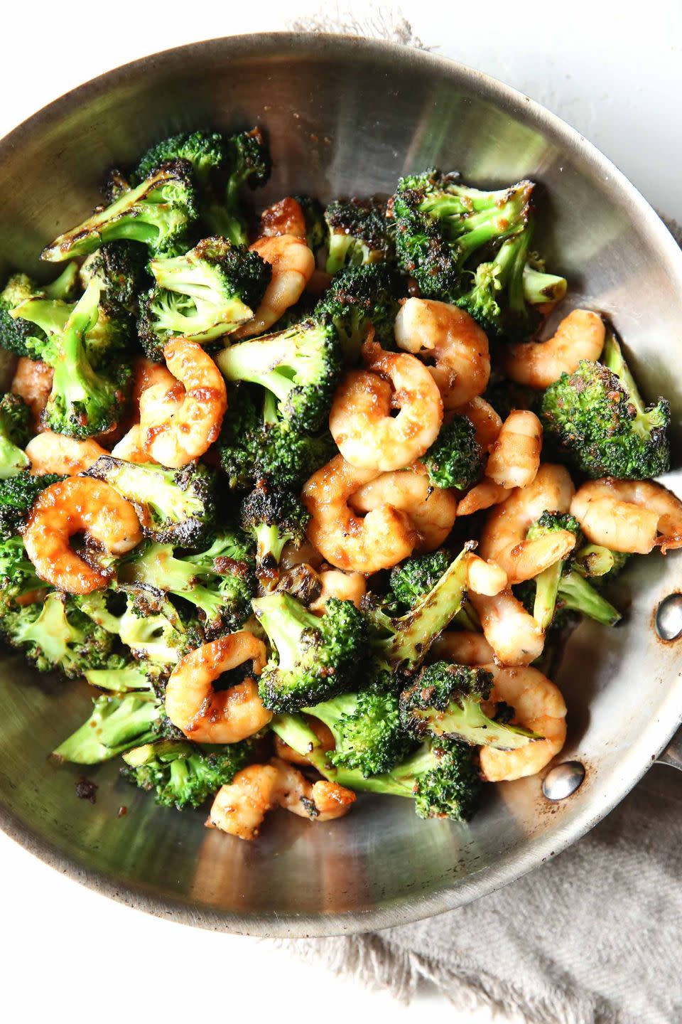 <p>Shrimp it up.</p><p>Get the recipe from <a href="https://www.delish.com/cooking/recipe-ideas/recipes/a51691/mongolian-shrimp-broccoli-recipe/" rel="nofollow noopener" target="_blank" data-ylk="slk:Delish" class="link ">Delish</a>.</p>