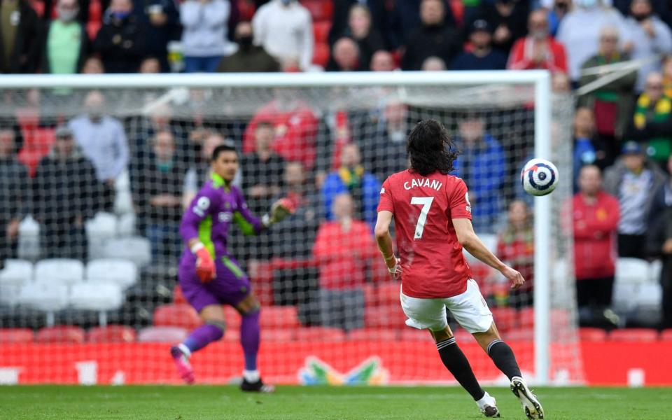 Cavani hits it - POOL/AFP via Getty Images