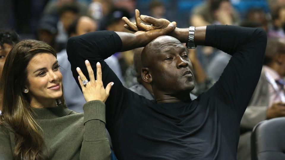 Michael Jordan and Yvette Prieto