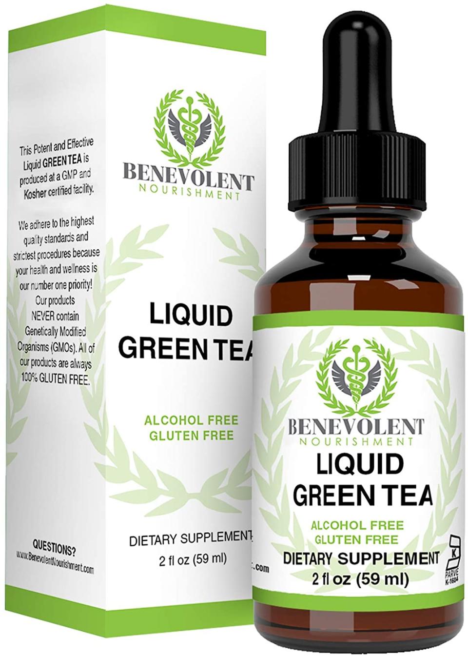 benevolent nourishment green tea