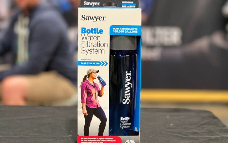 Sawyer’s all-in-one water filter and bottle is one of the simplest systems we’ve seen.