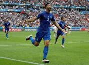 Football Soccer - Italy v Spain - EURO 2016 - Round of 16 - Stade de France, Saint-Denis near Paris, France - 27/6/16 Italy's Graziano Pelle celebrates after scoring their second goal REUTERS/Darren Staples Livepic