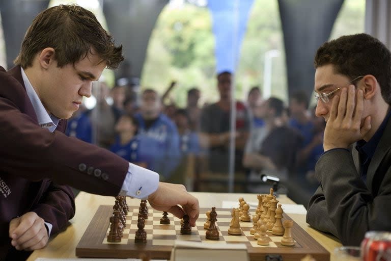 Magnus Carlsen y Fabiano Caruana, los número 1 y 2 del mundo, frente a frente