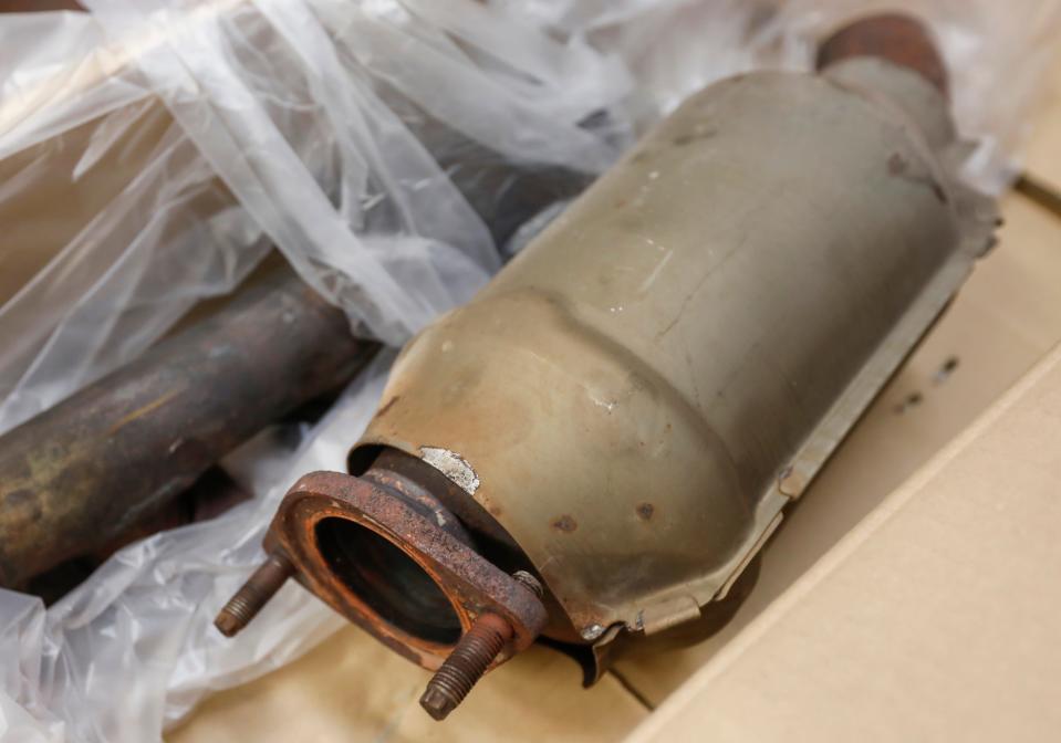 Experts say a significant increase in the prices of precious metals housed inside of catalytic converters is driving the spike in thefts.