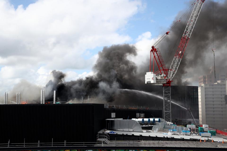 New Zealand convention centre fire (Getty Images)
