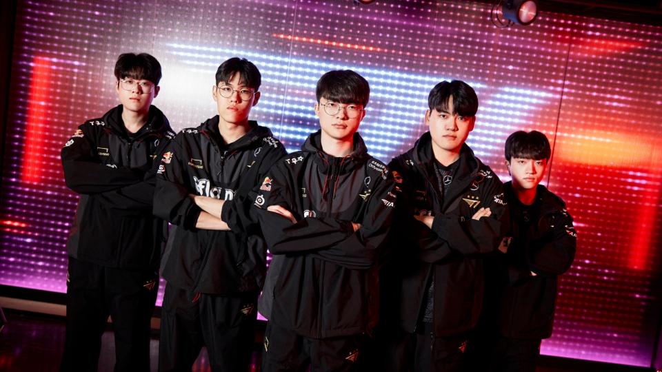 T1 are the final LCK team standing at Worlds 2023. (Photo: Riot Games)