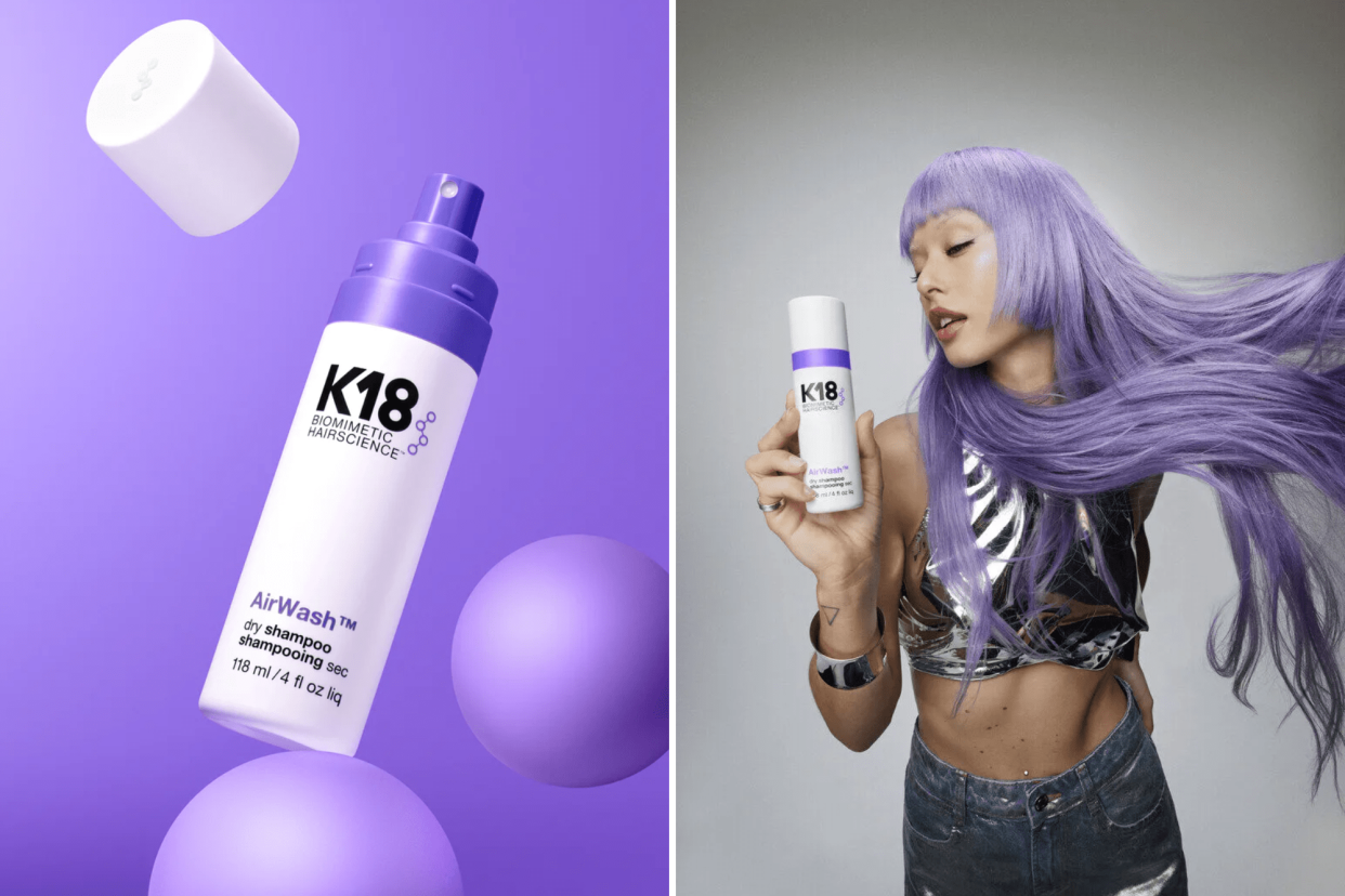 K18 Biomimetic Hairscience AirWash Dry Shampoo