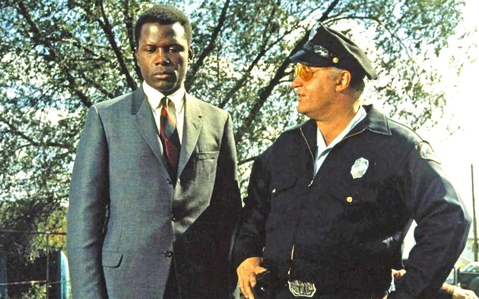 With Rod Steiger in In the Heat of the Night - Pictorial Press/Alamy