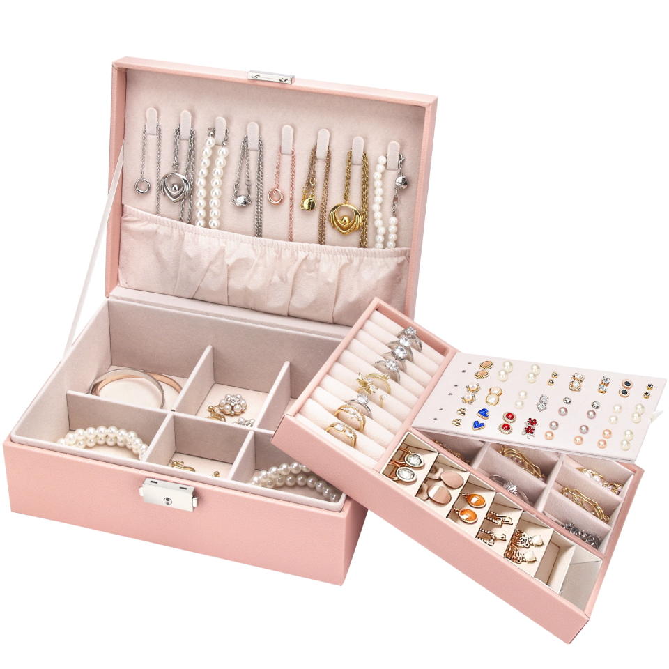 <p><a href="https://go.redirectingat.com?id=74968X1596630&url=https%3A%2F%2Fwww.walmart.com%2Fip%2FJewelry-Box-Earring-Organizer-2-Tyer-Travel-Jewelry-Case-with-Key-Lock%2F1928194536&sref=https%3A%2F%2Fwww.thepioneerwoman.com%2Fholidays-celebrations%2Fgifts%2Fg44774481%2Fbest-gifts-for-teens%2F" rel="nofollow noopener" target="_blank" data-ylk="slk:Shop Now;elm:context_link;itc:0;sec:content-canvas" class="link ">Shop Now</a></p><p>Jewelry Box Organizer</p><p>walmart.com</p><p>$15.99</p><span class="copyright">Walmart</span>