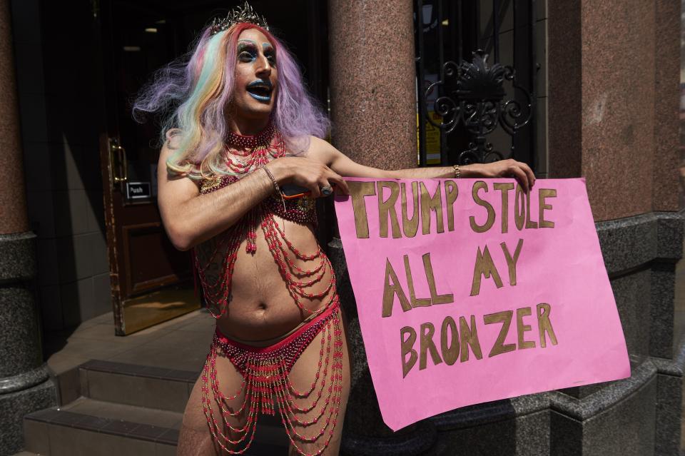 “Trump stole all my bronzer.”