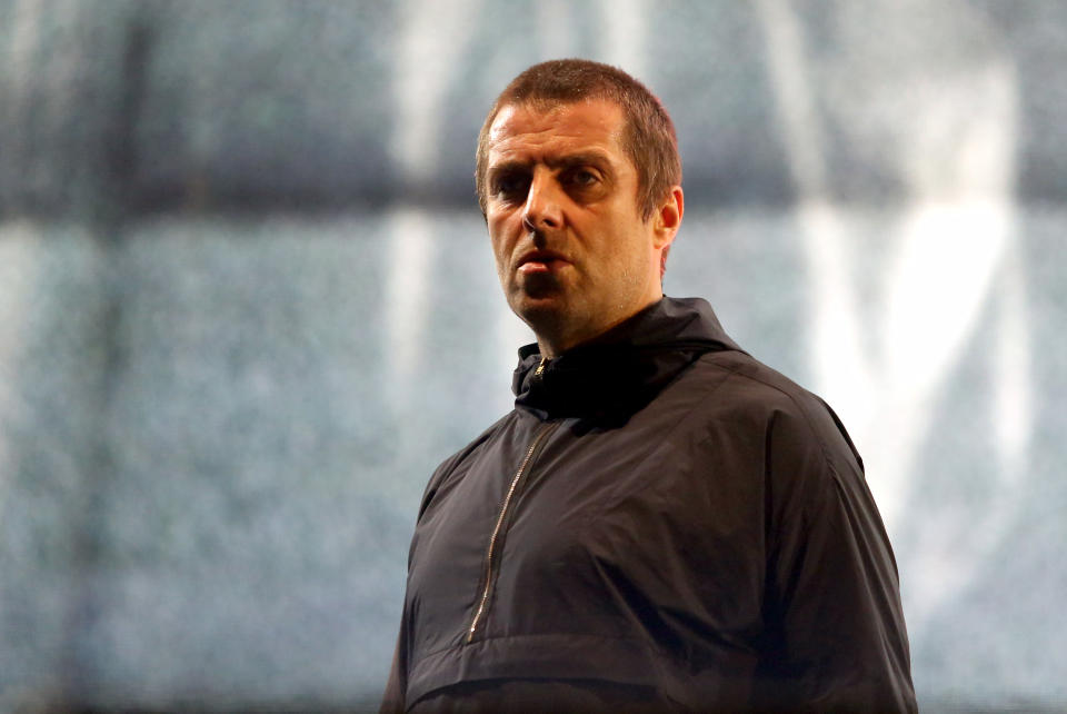 Liam Gallagher was not impressed with being cut off on Wednesday night. Source: Getty