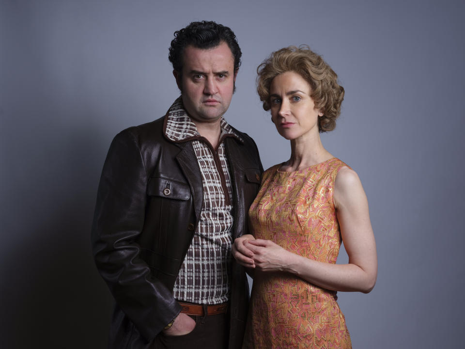 Daniel Mays and Katherine Kelly as Sydney and Emily Jackson.