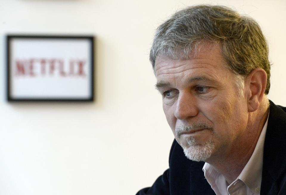 Netflix CEO Reed Hastings, whose company won’t get new Disney movies in a couple years.